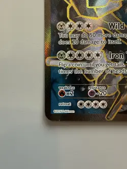 Steelix EX (Full Art) 108/114 XY-Steam Siege Holo Pokemon Card (LP) - Image 2