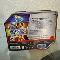 Raging Bolt Ex Paradox Destinies Pokemon TCG 5x Booster Pack Tin Factory Sealed - Image 2