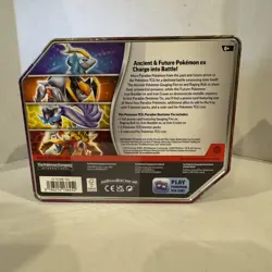 Pokemon TCG Raging Bolt EX Tin - 5 Booster Packs FACTORY SEALED - Image 2