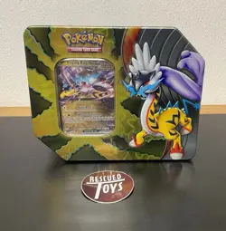 Pokemon TCG Raging Bolt EX Tin - 5 Booster Packs FACTORY SEALED - Image 1