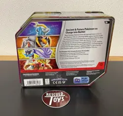 Pokemon TCG Raging Bolt EX Tin - 5 Booster Packs FACTORY SEALED - Image 2