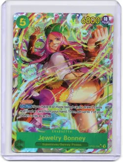 JEWELRY BONNEY OP12-118 SEC ALT ART LEGACY OF THE MASTER - ONE PIECE ENGLISH - Image 1