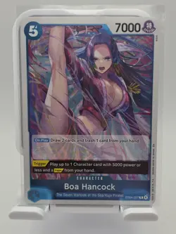 Boa Hancock R Foil Card EB04-027 - One Piece CCG - The Azure Sea's Seven - Image 1