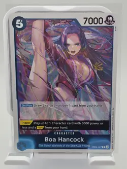 Boa Hancock R Foil Card EB04-027 - One Piece CCG - The Azure Sea's Seven - Image 2