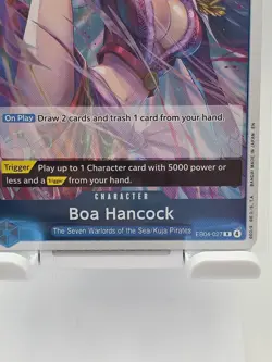 Boa Hancock R Foil Card EB04-027 - One Piece CCG - The Azure Sea's Seven - Image 3