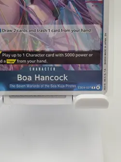 Boa Hancock R Foil Card EB04-027 - One Piece CCG - The Azure Sea's Seven - Image 4