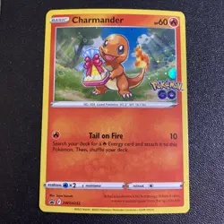 Pokemon TCG Charmander SWSH232 Holo Black Star Promo - Image 1