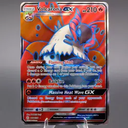 Volcarona GX (Full Art) 213/236 Ultra Rare SM - Cosmic Eclipse Pokemon TCG HP - Image 1