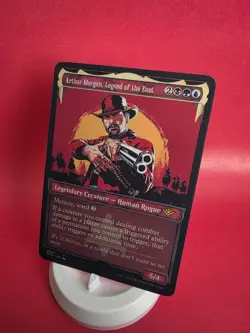 Mtg Magic Arthur Morgan Red Dead Redemption Playtest Card Commander EDH NM Matte - Image 1
