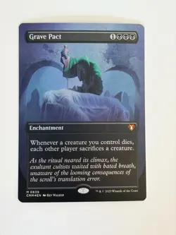 Grave pact - Foil - English - Borderless - MTG CMM - Image 1