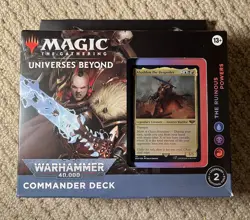 MTG Warhammer 40K Commander Deck - Set of 4 - NEW & SEALED - Image 3