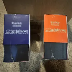 Pokemon TCG Sun and Moon Base Set ETB Set of 2 - Brand New Sealed - Image 4