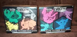 Pokemon Evolving Skies Elite Trainer Box Set of 2 Factory Sealed ETB New Umbreon - Image 1