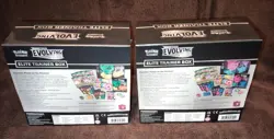 Pokemon Evolving Skies Elite Trainer Box Set of 2 Factory Sealed ETB New Umbreon - Image 4