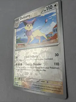 Pokemon TCG * SV Temporal Force * 131/162 Delcatty REVERSE HOLO Uncommon * NM - Image 2