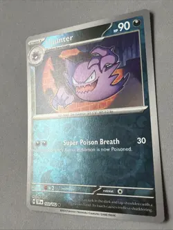Pokemon TCG * SV Temporal Force * 103/162 Haunter REVERSE HOLO Common * FRESH PK - Image 2