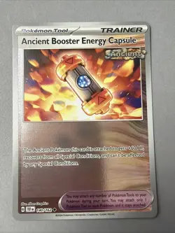 Pokemon TCG * SV Temporal Force * 140/162 Ancient Booster Energy Capsule REVERSE - Image 1
