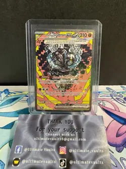 Pokemon TCG: Cornerstone Mask Ogerpon ex 160/131 Sv: Prismatic Evolutions NM - Image 1