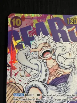 OP05-119 Monkey D. Luffy SEC Alt Art / Awakening of The New Era GEAR 5 NM - Image 2