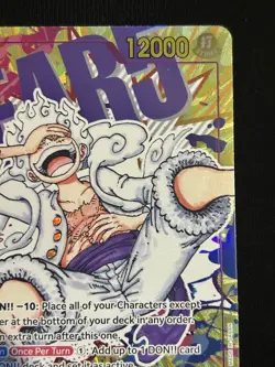 OP05-119 Monkey D. Luffy SEC Alt Art / Awakening of The New Era GEAR 5 NM - Image 5
