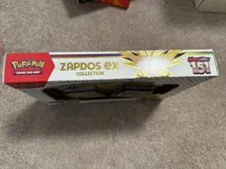 Pokemon TCG Scarlet & Violet 151 Zapdos Ex Collection |BRAND NEW SEALED Pokemon - Image 3