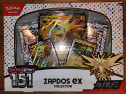 Pokemon TCG Scarlet & Violet 151 Zapdos Ex Collection |BRAND NEW SEALED Pokemon - Image 1