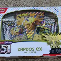 Pokemon: Scarlet & Violet 151 Zapdos EX Box 820650853135 - Image 2