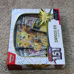 Pokemon: Scarlet & Violet 151 Zapdos EX Box 820650853135 - Image 3
