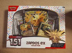 Pokemon TCG Scarlet & Violet 151 Zapdos EX Collection Box Sealed 2 TOTAL!!! - Image 3