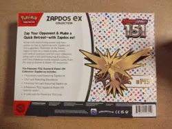 Pokemon TCG Scarlet & Violet 151 Zapdos EX Collection Box Sealed 2 TOTAL!!! - Image 4