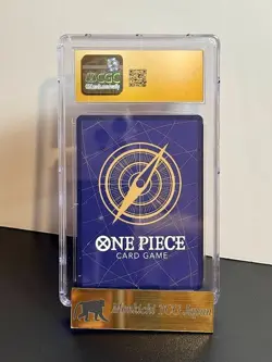CGC PRISTINE 10 One Piece 2025 Monkey D.Luffy P-110 One Piece Day'25 Promo JP④ - Image 2