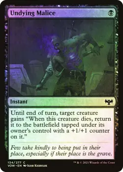 Undying Malice Innistrad MTG MAGIC FOIL C-O249 - Image 1