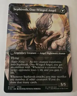 Sephiroth, Fabled SOLDIER (0317) (Borderless) Final Fantasy Regular - Image 2