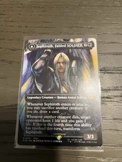 Sephiroth, Fabled SOLDIER (0317) (Borderless) Final Fantasy Regular (NON FOIL) - Image 2