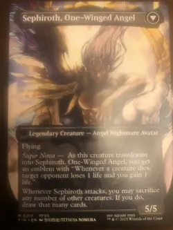 Sephiroth, Fabled SOLDIER (0317) (Borderless) Final Fantasy Regular - Image 2