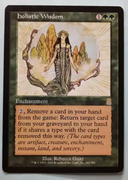 1x HOLISTIC WISDOM - Odyssey - MTG - Magic the Gathering - Image 1