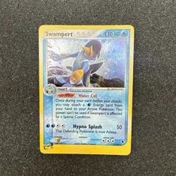 2003 Pokemon TCG Swampert EX Ruby and Sapphire 13/109 Holo Rare NM - Image 1