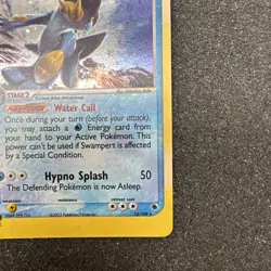 2003 Pokemon TCG Swampert EX Ruby and Sapphire 13/109 Holo Rare NM - Image 4