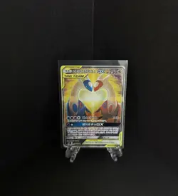 Latias & Latios GX 105/095 Sm9 Tag Bolt Holo Full Alt Art SR Korean Card Damaged - Image 1