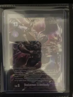 Beelzemon (X Antibody) (Alternate Art) BT12-085 SR Digimon Card Game Across Time - Image 1