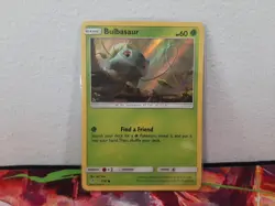 Bulbasaur Holo Rare 1/18 Card Detective Pikachu Pokemon TCG 2019 NM - Image 1
