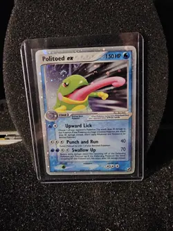 Politoed Ex 107/115 Holo Swirl Unseen Forces Pokemon Card - Image 1