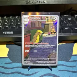 Pokemon Gumshoos TCG Holo Rare Card 153/132 ME01 Mega Evolution - Image 1
