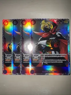 One Piece TCG Sanji OP07-064 SR X4 Playset 500 Years in the Future English CCG - Image 1