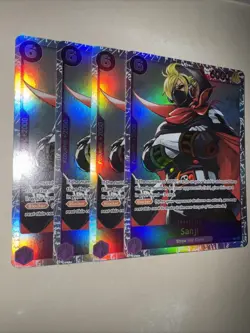 One Piece TCG Sanji OP07-064 SR X4 Playset 500 Years in the Future English CCG - Image 2