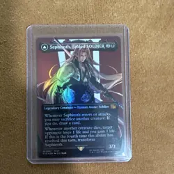 Sephiroth, Fabled SOLDIER (0382) (Borderless) Final Fantasy Foil - Image 1