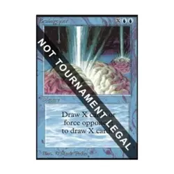 WOTC MtG Collector's Ed Braingeyser (CE) (R) NM - Image 1