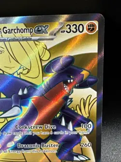 Cynthia's Garchomp ex 215/182 SV10: Destined Rivals - Pokemon Card - NM Holo - Image 3