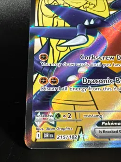 Cynthia's Garchomp ex 215/182 SV10: Destined Rivals - Pokemon Card - NM Holo - Image 5