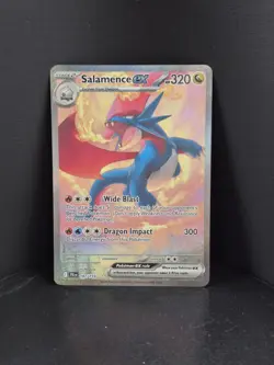 Pokemon TCG Salamence EX 187/159 Sir SV09 Journey Together NM Condition - Image 1